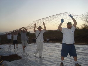 DSC00207 Manteo Miracle Men working to build the Church