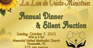 LaLuzInvitation2012 2012 Annual Dinner and Silent Auction